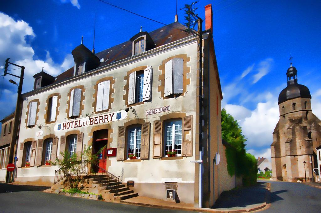 Hotel Du Berry Aigurande Exteriér fotografie